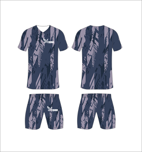 Conjunto de Camiseta y Pantalones Cortos Deportivos Sublimados Personalizados, Uniforme Atlético de Marca Ferocious para Entrenamiento de Fútbol y Uso en Equipo, Secado Rápido - Product Image 1