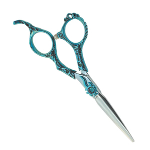 Tijeras de Peluquería Profesionales de Acero Inoxidable de 6.5 Pulgadas, Tijeras de Barbero Microdentadas Ligeras de Precisión para Corte - Product Image 5