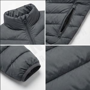 Veste parka d'hiver décontractée pour hommes, doudoune courte avec fourrure de lapin, streetwear, manteaux de mode en toile, styles de bulles courtes pour hommes - Product Image 4