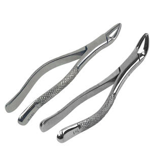 Dental Extraction Forceps Set <b>Upper</b> Lower Molar Extraction Stainless Steel Forceps - Product Image 1