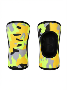 Rodilleras de Compresión de Camuflaje Personalizadas para Fisicoculturismo, 5mm 7mm, Soporte para Sentadillas, Levantamiento de Pesas, Fitness y Deportes - Product Image 6
