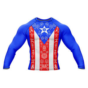 Full <b>Sleeve</b> High Quality Spandex/Polyester Rash Guard for Men-UV Protection Quick-Dry Anti-Chafing-for Sports & Fitness - Product Image 1
