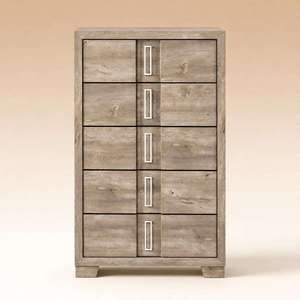 Elegant BRP2220 <b>Drawer</b> <b>Chest</b> Wooden <b>Chest</b> <b>of</b> <b>Drawers</b> Home Furniture Closet Standing <b>Tallboy</b> Brown Storage <b>Chest</b> Home Interior - Product Image 6