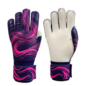 Gants de gardien de but noirs texturés avec paume en latex à adhérence supérieure et design respirant pour les matchs et l'entraînement de football - Product Image 6
