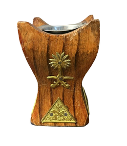 Support de brûleur d'encens en bois fait main avec finition bois pour la décoration intérieure, support pour bâtonnets d'encens et cire aromatique - Product Image 5