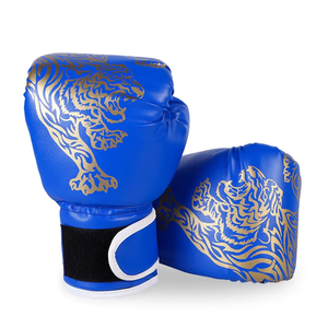 High Quality Professional Training MMA Muay Thai Sparring Pu Leather Boxing <b>Gloves</b> for Closure Non-Slip Boxing <b>Glove</b> - Product Image 5