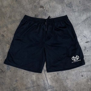 Shorts de sport à séchage rapide, respirants, en tissu toile double couche, personnalisés, 220g, 100% polyester, taille mi-haute élastique - Product Image 6