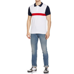 เสื้อโปโลผ้าฝ้ายดีไซน์ใหม่คุณภาพเยี่ยม ขายดี ผลิตจากโรงงาน เสื้อโปโลผู้ชายระบายอากาศ แห้งเร็ว รับผลิตตามแบบ มีจำหน่ายแล้ว - Product Image 3