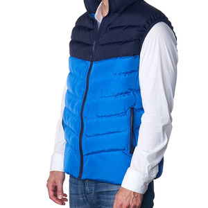 Chaleco Acolchado Impermeable de Invierno 2026 para Hombre, Unisex, con Cierre, Exterior de Poliéster/Nailon, Relleno, Logotipo Frontal Personalizado, Ropa Exterior Informal - Product Image 6