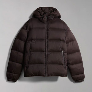 Customized Men Puffer Jacket Padded Bubble Down Puffer Jacket High Quality Polyester Nylon Material Men's Bubble Puffer Jackets - Product Image 1