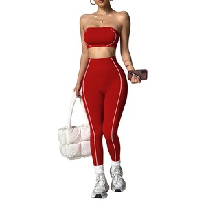 Conjunto Deportivo OEM Premium Naked Feel de 180g, Spandex/Poliéster, Leggings con Efecto Push-Up, Ropa Deportiva Personalizada con Estampado - Product Image 2