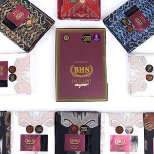 Indonesia Sarong Jacquard BHS Excellent Gold JGR Adults Traditional Muslim Elegant Mercerized Breathable Men - Product Image 1