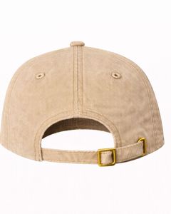 Casquette de baseball en coton beige sable, unie, réglable, unisexe, décontractée, respirante, confortable, personnalisable, qualité supérieure - Product Image 2