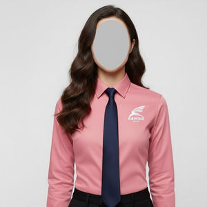 Chemises habillées en coton pour femmes style professionnel, chemises habillées de haute qualité, chemisiers en soie pour femmes, chemisiers à manches longues pour femmes - Product Image 4