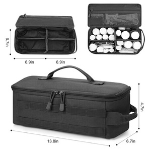Bolsa de medicamentos duradera con organizador impermeable para emergencias, para accesorios de primeros auxilios, camping, senderismo y viajes, en venta. - Product Image 2