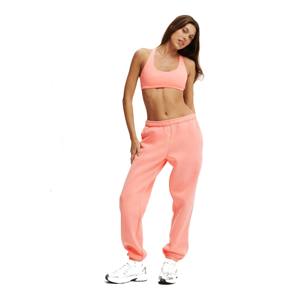 Pantalon de jogging taille mi-haute pour femme, décontracté, avec cordon de serrage, pour la gym, l'exercice, la course hivernale, avec poches, coupe classique, 100% coton biologique - Product Image 2