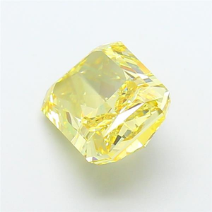 เพชรเหลืองสดใสทรงคุชชั่น รูปทรงเรเดียนท์  ได้รับการรับรองจาก IGI จาก MANYA JEWELS เครื่องประดับหรูหรา ประกายระยิบระยับ  แบบเม็ดเดี่ยว - Product Image 3