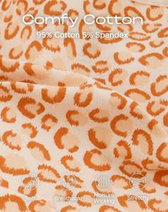 Pure Balance ODM Everyday <b>Womens</b> Hipster Underwear <b>Panties</b> Breathable Eco-Friendly Quick Dry Soft Fabric Flexible Stable Waist - Product Image 5