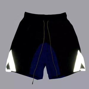 Pantalones cortos de playa de lona de cintura media para hombre con logotipo personalizado 2025, pantalones cortos deportivos informales con estampado de sublimación para correr de alta calidad - Product Image 2
