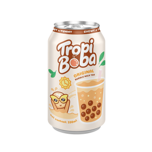ทรอปปี้ โบบา ชานมจัสมิน 330 มล. กระป๋อง เครื่องดื่มอัดลมรสชาติพิเศษ - Product Image 2