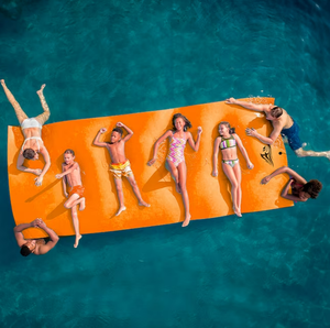 Precio de fábrica personalizado antideslizante plegable verano tomar el sol deportes acuáticos al aire libre gran almohadilla antideslizante XPE espuma flotante agua Mat - Product Image 1