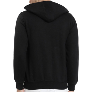 Sudadera con capucha premium para hombre con cremallera frontal, bloques de color, capucha con cordón, bolsillo canguro y puños acanalados. Ideal para ropa deportiva, gimnasio y uso universitario. - Product Image 6