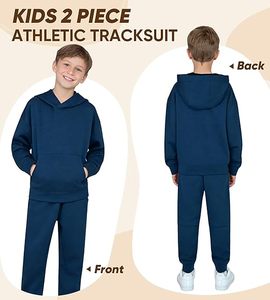 ชุดเซ็ทเสื้อผ้าเด็กสองชิ้นแฟชั่นใหม่คุณภาพสูงสำหรับเด็กวัยหัดเดินและเด็กผู้หญิง ระบายอากาศได้ดี สีสันปรับแต่งได้ ผ้าเนื้อดี - Product Image 2