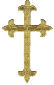 Cruz de latón hecha a mano de primera calidad para regalo cristiano, decoración de iglesia y uso en ceremonias religiosas sagradas. - Product Image 4
