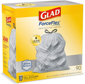 Glad ForceFlex Tall Kitchen Trash <b>Bags</b>, 13 Gal, Pine-Sol Original, 110 Ct (Package May Vary) - Product Image 3