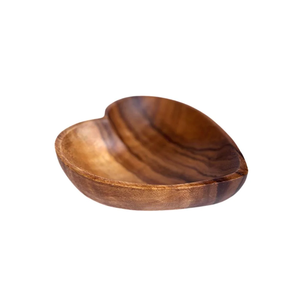 Premium Quality Eco-Friendly Classic Design Wood Handmade <b>Heart</b> <b>Shape</b> Dough Candle Bowls for Home Wedding Festive Occasions - Product Image 4