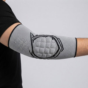 Protège-coudes en coton tendance, protection professionnelle, antidérapants, extensibles, légers et confortables pour la gym, l'entraînement et les exercices - Product Image 4