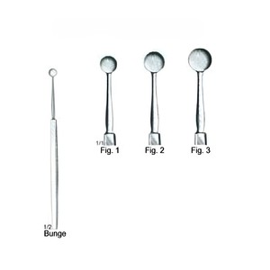 Cuchara de Enucleación Oftalmológica de Acero Inoxidable de Calidad Premium, Longitud Completa 14cm, Diámetro 8.0mm/12.0mm, Manual, Reutilizable - Product Image 2