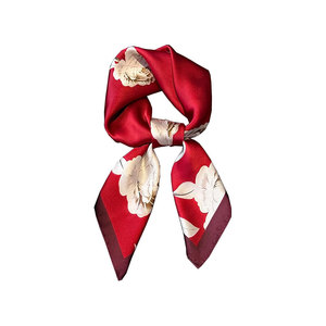 Écharpe Châle Classique de Luxe en Soie pour Femme, Longue, Légère, Douce, Élégante, Imprimée, Tendance, pour Épaules, Cou et Tête - Product Image 4