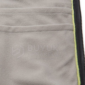 Hi Vis Breathable Waterproof Windproof Reflective <b>Work</b> <b>Jacket</b> for Road <b>Construction</b> 100% Polyester - Product Image 6