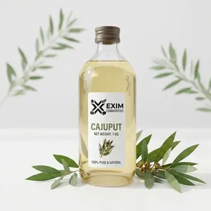 Huile de Cajuput Naturelle 1kg - Huile Essentielle Distillée Premium Aromathérapie Bien-être Haute Concentration Pure Vente en Gros Exim - Product Image 1