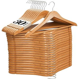 Perchas de madera premium al por mayor, perchas duraderas para trajes, camisas y chaquetas de M/S SHAAN HANDICRAFTS - Product Image 2