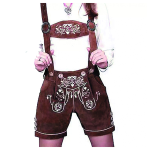 Traje Bávaro Tradicional de Cuero de Ante Genuino de Alta Calidad, Corto, Informal, Sin Tejido, para Oktoberfest, Hecho a Medida, Envío Rápido - Product Image 1