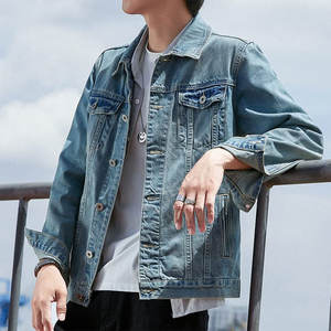 แจ็คเก็ตเดนิมผ้าแคนวาสแบบมีฮู้ดสำหรับผู้ชายรุ่นใหม่ล่าสุด เป็นมิตรกับสิ่งแวดล้อม คุณภาพสูง เหมาะสำหรับใส่ทำงาน ลำลอง สตรีทแวร์ พร้อมซิป - Product Image 5