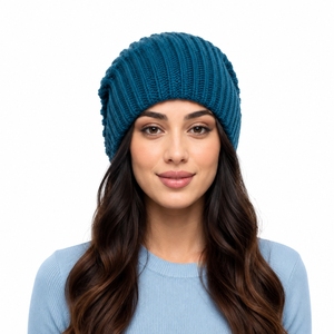 High Quality Unisex 100% Acrylic Jacquard Knit Soft Warm Breathable <b>Waterproof</b> Stretchable Adjustable Winter <b>Beanie</b> Cap - Product Image 2
