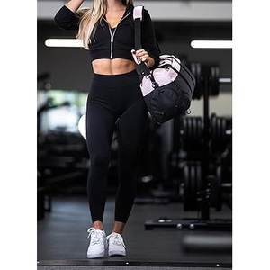 Bolsa deportiva impermeable y ligera para gimnasio, bolsa de lona para entrenamiento diario, viajes, con cremallera resistente y correa para el hombro. - Product Image 1