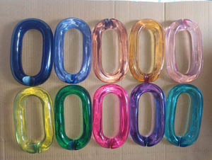 The Customization <b>resin</b> wall Chain links big size and <b>clear</b> colors multi colors <b>resin</b> big links available All Colour Available - Product Image 5