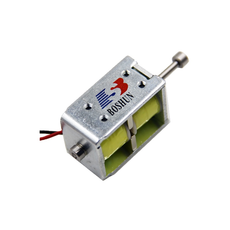 BS-K0837 соленоид клапан с фиксацией с работающего на постоянном токе 12 В в for EV зарядное устройство, зарядный порт блокировки Магнитная защелка электромагнитный Pin-код