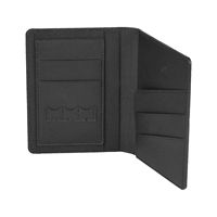 Dompet Paspor Kulit Vegan Premium Berkelanjutan dengan Baterai Koin yang Dapat Diganti dan Fitur Temukan Baterai Saya, Organizer Perjalanan Anti-Hilang