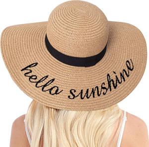 Premium Panama Style <b>Floppy</b> Straw <b>Hat</b> with Ribbon & Rope Unisex Summer Sun <b>Hat</b> Custom Logo OEM Factory Direct Wholesale Supplier - Product Image 6