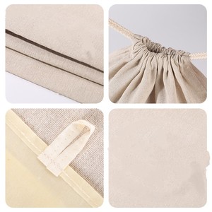 Sac à pain réglable, lavable, personnalisable, en polyester/coton, imprimé, écologique, durable, résistant à l'eau, réutilisable - Product Image 2