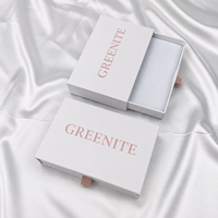Boîte cadeau de luxe rigide personnalisée avec ruban et logo pour bijoux, cosmétiques et petits cadeaux