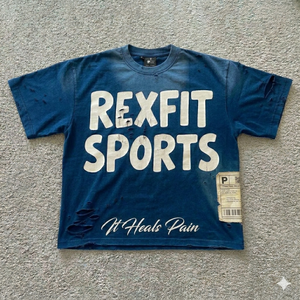 เสื้อยืดโอเวอร์ไซส์ลายกราฟิก พิมพ์ลายตามสั่ง ผ้าฝ้าย แฟชั่นสตรีท สวมใส่สบาย ผู้ผลิตเสื้อผ้าสตรีทแวร์ เสื้อยืดยูนิเซ็กส์ - Product Image 4