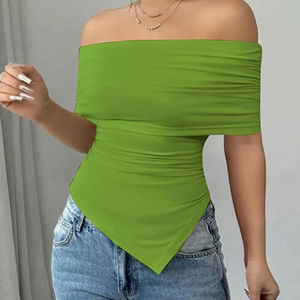 Camiseta Tie Dye Personalizada, Transpirable, Tejida, 100% Algodón, Degradado Amarillo, Informal para Hombre, Ropa Urbana de Verano, ODM - Product Image 1