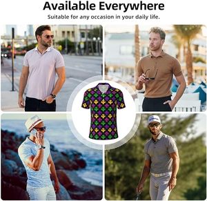 Camiseta Polo Personalizada para Hombre, de Primera Calidad, Manga Corta, Estilo Casual Deportivo, para Golf - Product Image 5