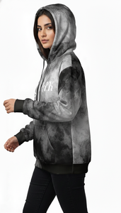 เสื้อฮู้ดดี้โอเวอร์ไซส์สไตล์คนเมือง พิมพ์ลายแบบซับลิเมชั่นเต็มตัว ออกแบบมาเพื่อเสื้อผ้าสตรีทแวร์สุดเทรนดี้ - Product Image 5